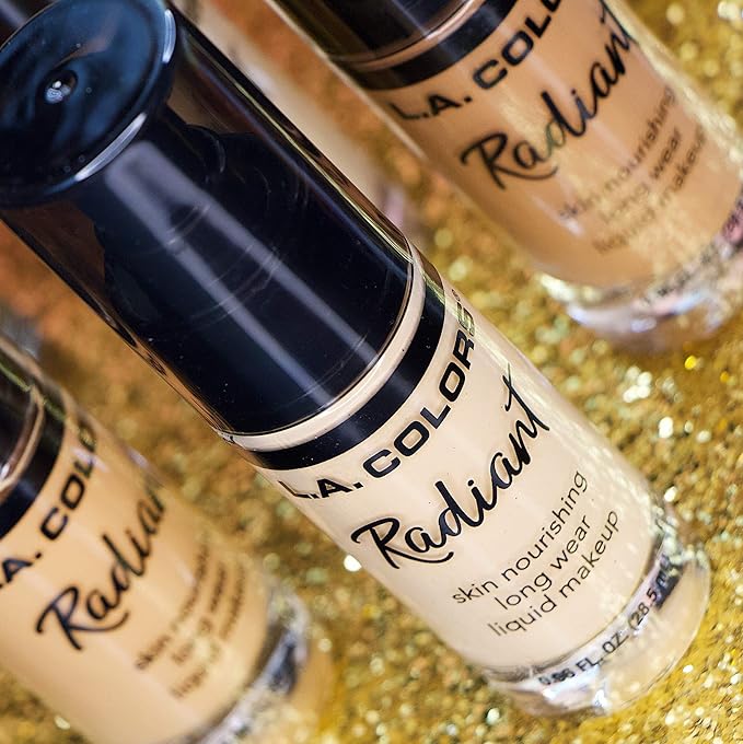 L.A. COLORS Radiant Liquid Makeup, Creamy Café CLM395