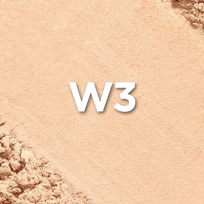 L'Oreal Paris True Match Super Blendable Oil Free Powder Foundation, W3 Light Medium, 0.33 oz, Packaging May Vary
