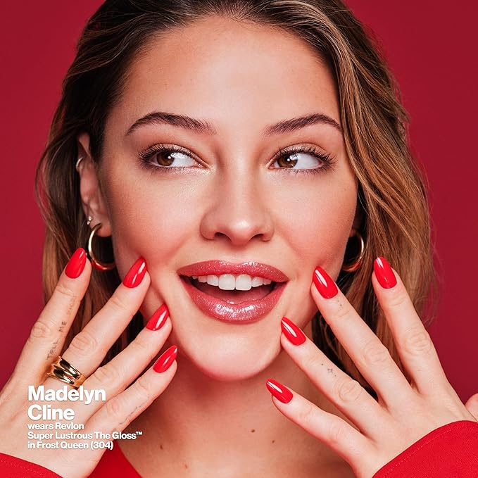 Revlon Super Lustrous Lip Gloss, Non-Sticky, Hydrating, High Shine Finish, 246 Blissed Out, 0.13 oz