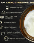 Men's Beef Tallow for Skin, Whipped Grass-Fed Beef Tallow Face Cream, Tallow Balm with Anti-Aging Retinol & Hyaluronic Acid, Mens Skin Care Face Moisturizer, Reduces Wrinkles & Lines, Sandalwood, 3 OZ