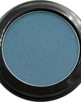 Midnight Matte Deep Navy Blue Pressed Powder Single Vegan Eyeshadow; Talc, Paraben & Cruelty Free