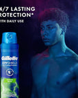 Gillette Dry Spray Antiperspirant and Deodorant for Men, 24/7 Sweat & Odor Protection, Anti-White Mark Technology, Power Rush Scent, 4.3 oz (Pack of 3)