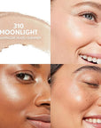CoverGirl Trublend Skin Enhancer Highlighter Balm Stick, 310 Moonlight, Vegan Formula, Easy to Use, Glides on Effortlessly, Non-Greasy, Doesn't Crease, 0.21oz
