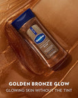 Vaseline Glazed and Glisten Golden Hour Body Gel Oil Glow Vanilla Cocoa Shimmering with Ultra-Hydrating Lipids and 100% Pure Cocoa Butter, 6.8 Oz