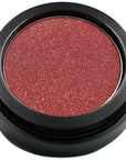 Chili Pepper Bright Red Orange Sparkling Glitter Pressed Powder Single Vegan Eyeshadow; Talc, Paraben & Cruelty Free