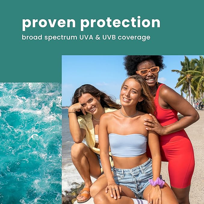 Hawaiian Tropic Skin Defense Sunscreen Lotion SPF 30, 6oz | SPF 30 Sunscreen Lotion with Green Tea Extract, Sunscreen Body Lotion, Oxybenzone Free Sunscreen, 6oz