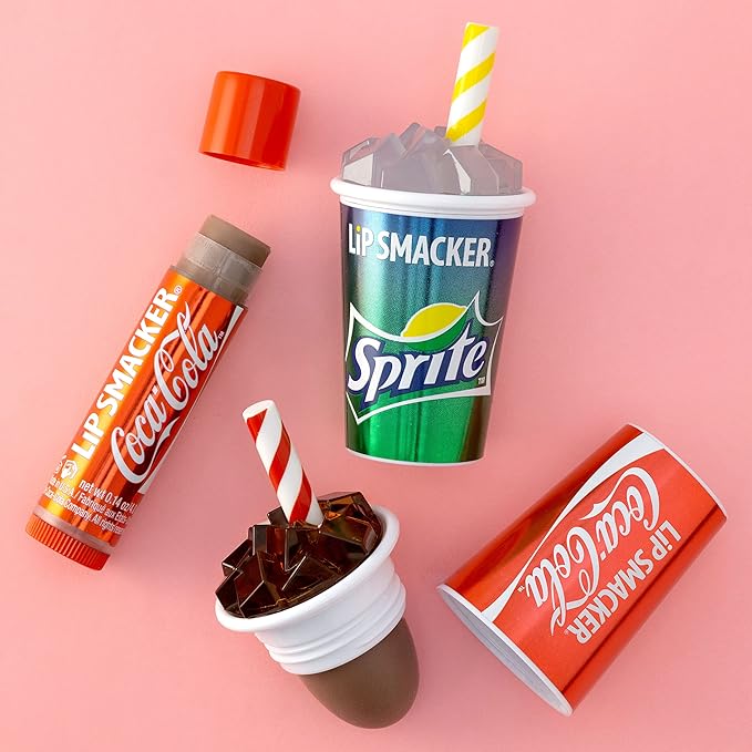 Lip Smacker Coca Cola Collection, lip balm for kids - Coca-Cola & Sprite, trio