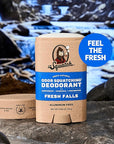 Dr. Squatch Natural Deodorant for Men - Odor-Squatching Aluminum Free - Fresh Falls (2.65 oz, 3-Pack)