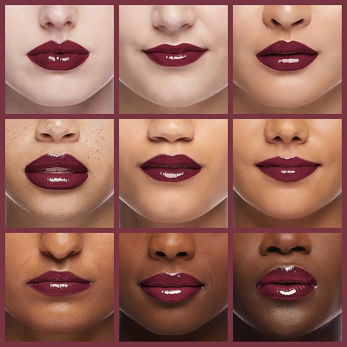 wet n wild Mega Last Catsuit High-Shine Liquid Lipstick Purple Wine Is The Answer