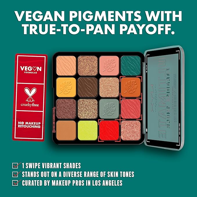 NYX PROFESSIONAL MAKEUP, Ultimate Shadow Palette, Eyeshadow Palette - Paradise Shock