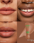NYX PROFESSIONAL MAKEUP Smushy Matte Lip Balm, Tinted Lip Moisturizer with Soft, Matte Finish - Soft Smile (Soft Nude)