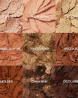 ColourPop Eyeshadow Palette - Eye Makeup Palette with Matte, Metallic, Matte Sparkle & Glitter Finishes - High-Pigment Eye Makeup with a Long-Wearing Formula - Feelin' Toasty (0.3 oz)