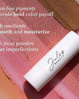 Julep Skip The Brush Cream to Powder Blush Stick - Rose Gold - Blendable and Buildable Color - 2-in-1 Blush and Lip Makeup Stick
