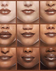 Oulac Dark Brown Lipstick for Women with Metallic 3D Shine Lightweight Hydrating Formula, High Impact Lip Color, Vegan Beauty, Full Coverage Lip Makeup, Christmas Gifts for Women, Hawaii Summer(08)
