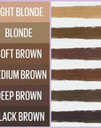 Maybelline Express Brow 2-In-1 Pencil and Powder Eyebrow Makeup, Blonde, 1 Count