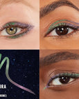 MAYBELLINE Tattoo Studio Long-Lasting Sharpenable Eyeliner Pencil, Glide on Smooth Gel Pigments with 36 Hour Wear, Waterproof, Aurora Flip, 1 Count