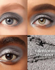Julep Eyeshadow 101 Cream-to-Powder Waterproof Shadow Stick – Rainstorm Shimmer – Long-Lasting, Crease-Proof, Deep Silver Shimmer Cream Eyeshadow with Built-in Smudger
