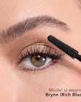 Thrive Causemetics Liquid Lash Extensions Mascara, Tubing Thrive Mascara Lengthening, Volumizing & Curling, Smudge Proof, Washable, No Clumping or Flaking, Vegan & Cruelty Free, Brynn (Rich Black)