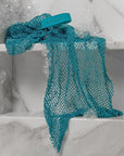 EcoTools Exfoliating Bath Net, Inspired by African Bath Net Sponge, Exfoliates & Cleanses Whole Body, Flexible & Reusable, Eco-Friendly Body Scrubber, Vegan & Cruelty-Free, 1 Count