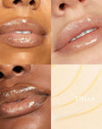 ColourPop Winx Club Ultra Glossy Lip Gloss - Hydrating, Sheer Orange Lip Gloss for Juicy, Fuller-Looking Lips - Formulated with Jojoba Oil to Moisturize & Nourish - Stella (0.11 oz)