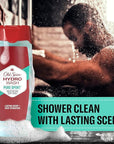 Old Spice Moisturizing Body Wash for Men, Hydro Wash, 2-in-1 Long Lasting Scent & Deep Hydration, 24/7 Shower Fresh, Pure Sport Scent, 21 oz (Pack of 4)