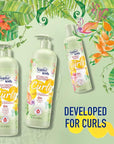Suave Kids Natural Sweet Almond Honey Curly Hair Detangling Conditioner, Tear Free, No Parabens, No Dyes, 16.5 Oz Pack of 4
