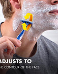 Gillette SkinGuard Razors for Men, Gillette Razor, 4 Count