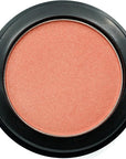 Georgia Peach Orange Tangerine Summer Blush Pressed Cheek Blush Color Contour Powder, Talc & Paraben Free, 4 Grams, No Animal Testing & Cruelty Free