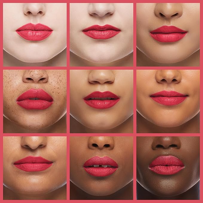 Revlon Ultra HD Lip Mousse Hyper Matte, Longwearing Creamy Liquid Lipstick in Pink, Sunset (810), 0.2 oz