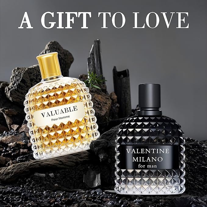 Hybrid & Company Mens 2 Pcs Distinctive Eau De Perfum Vaporisateur Natural Spray