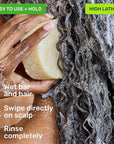 Ethique Scalp Health Shampoo Bar for itchy, dry, flaky scalps with Oatmeal - Plastic-Free, Vegan, Cruelty-Free, 3,88 oz - Formerly Heali Kiwi