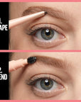 Maybelline Total Temptation Eyebrow Definer Pencil, Deep Brown, 1 Count