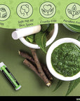 GreenIVe Neem Lip Balm, Vegan Lip L-Lysine,