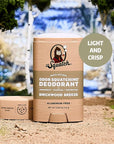 Dr. Squatch Natural Deodorant for Men - Odor-Squatching Aluminum Free - Birchwood Breeze (2.65 oz, 3-Pack)