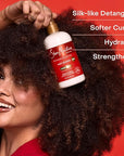 SheaMoisture Curl Stretch Conditioner Kalahari Melon Oil Infused with Hyaluronic Serum, Hydration Hero Deeply Moisturizes and Repairs Damage, for Easy Detangling and Styling 13 Fl Oz
