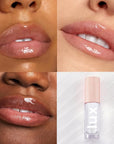 ColourPop Lux Lip Oil - Hydrating, Sheer Tinted Lip Oil Formulated with Antioxidant-Rich Chamomile Extract & Calendula Oil - Non-Greasy, Nourishing Clear Lip Oil - Dew Drop (0.16 oz)
