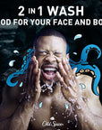 Old Spice Cleansing Body Wash for Men, 3X Defense, 24/7 Shower Fresh with Lasting Scent, 2-in-1 Body & Face Wash, Krakengard with Deep Ocean Scent, 24 oz (Pack of 4)
