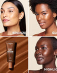 L'Oreal Paris Makeup True Match Lumi Glotion, Natural Glow Enhancer, Illuminator Highlighter, Bronzing Drops For a Sun-Kissed Glow, 905 Rich