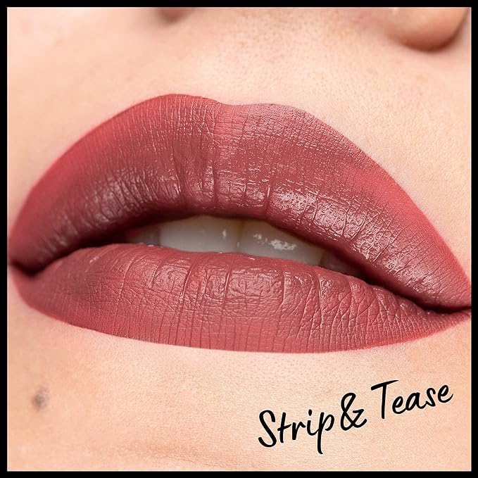 NYX PROFESSIONAL MAKEUP Lip Lingerie XXL Matte Liquid Lipstick - Strip & Tease (Brown Plum)