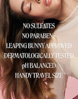 MONDAY Haircare MOISTURE Shampoo + Conditioner with Hyaluronic Acid & Shea Butter for Dry & Dull Hair 90 mL (Dual Set)