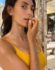Panama Jack Sunscreen Lip Balm - SPF 45, Flavor Pack, Broad Spectrum UVA-UVB Sunscreen Protection, Prevents & Soothes Dry, Chapped Lips (Dreamsicle/Vanilla)