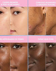 COVERGIRL Clean Fresh Blurring Skin Tint with SPF 30, 445 Medium/Rich Warm, Liquid Foundation, Soft Matte Finish, Smooths, Brightens, Blurs Pores, Mineral Sunscreen, Vegan Formula