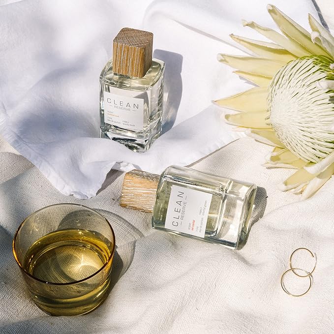 CLEAN RESERVE Sueded Oud Eau de Parfum | Eco-Conscious & Sustainable Spray Fragrance | Vegan, Phthalate-Free, & Paraben-Free | 3.4 Fl Oz/100mL