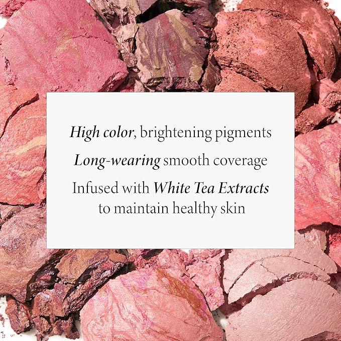 LAURA GELLER NEW YORK Baked Blush-n-Brighten Marbleized Blush - Pink Grapefruit Creamy Lightweight Satin Finish