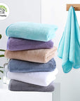 Cosy Family 6 Pack Ultra Soft Microfiber Absorbent Hand Towel, Silk Hemming Towels for Bathroom - Quick Drying - Perfect for Bath, Fitness, Gym, Shower, Hotel, and Spa - 16x28 Inch, Warm Color