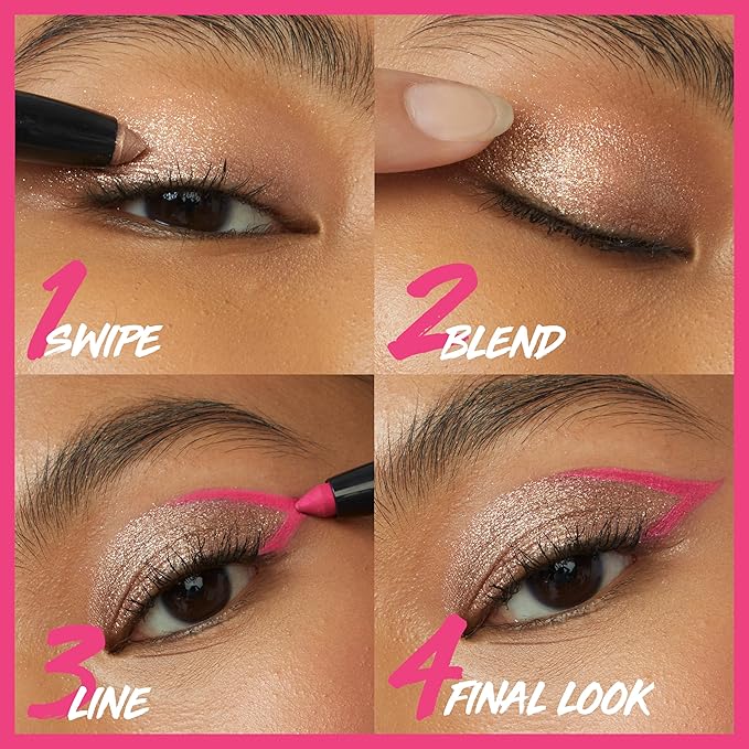 Maybelline Color Tattoo Longwear Multi-Use Eye Shadow Stix, Eye Makeup, I am Determined (Dark Brown Matte)