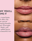 Lawless Forget the Filler Lip Plumping Line Smoothing Tinted Balm - Sweetie - Premium Tinted Lip Balm with Natural Ingredients to Plump and Smooth Lips for a Firmer, Fuller Look - 0.09 oz