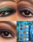 ColourPop Twilight Eyeshadow Palette - Limited Edition Palette with Metallic and Matte Finishes - High-Pigment Eye Makeup with a Long-Wearing Formula (0.3 oz)