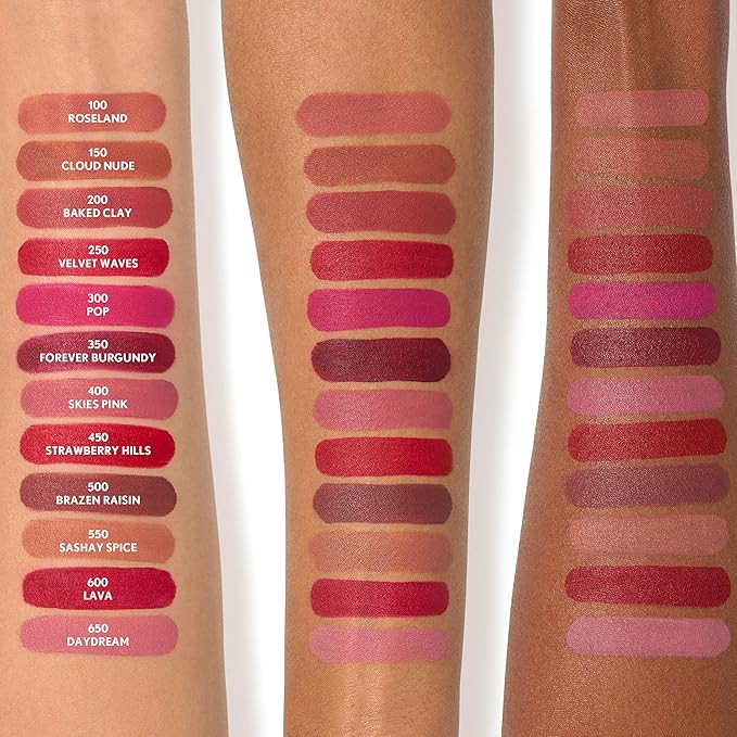 COVERGIRL Outlast Forever Velvet Pigment, 600 Lava, Matte Lipstick, Vegan Formula, Easy to Use, Glides on Effortlessly, Long-Lasting, Perfect Color, 0.30oz