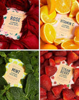 Beauty Concepts Facial Wipe Set - Packs of Face Wipes, Makeup Removing Wipes, Mint, Vitamin C, Strawberry, and Rose